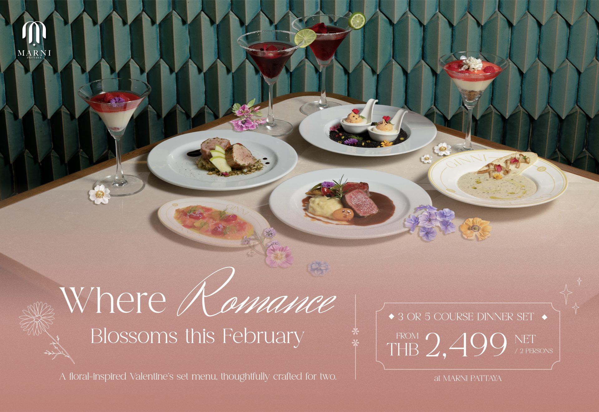 MARNI Valentine’s Menu